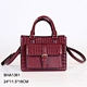 red handbag